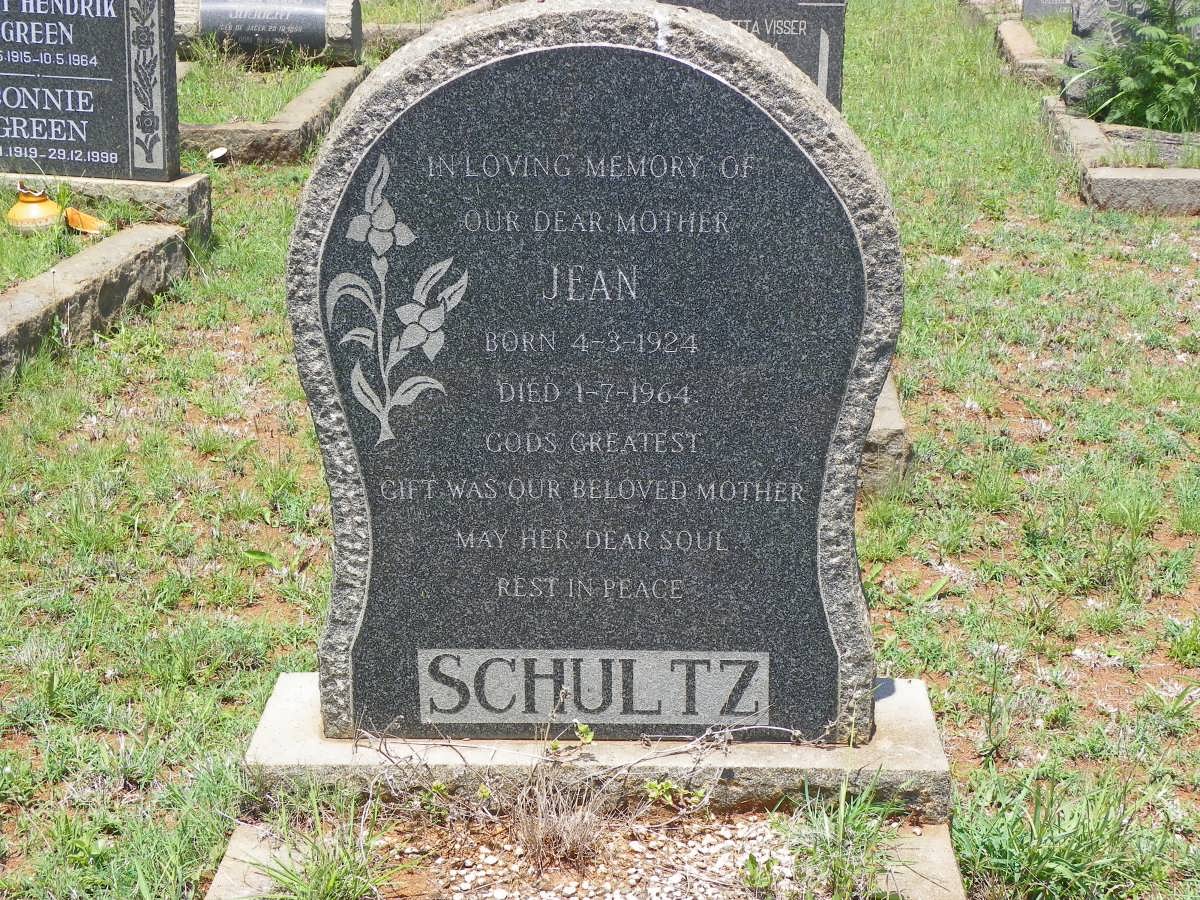 SCHULTZ Jean 1924-1964