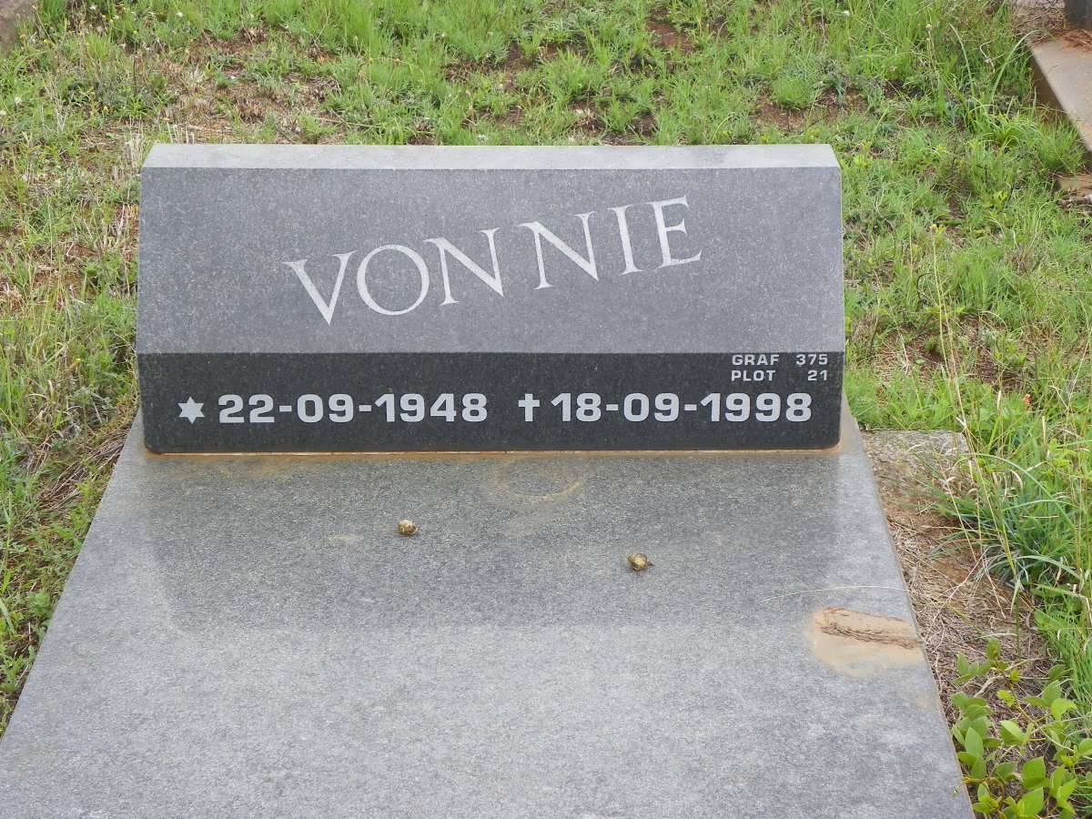 SCHOURIE Marlene Yvonne nee GROBLER 1948-1998