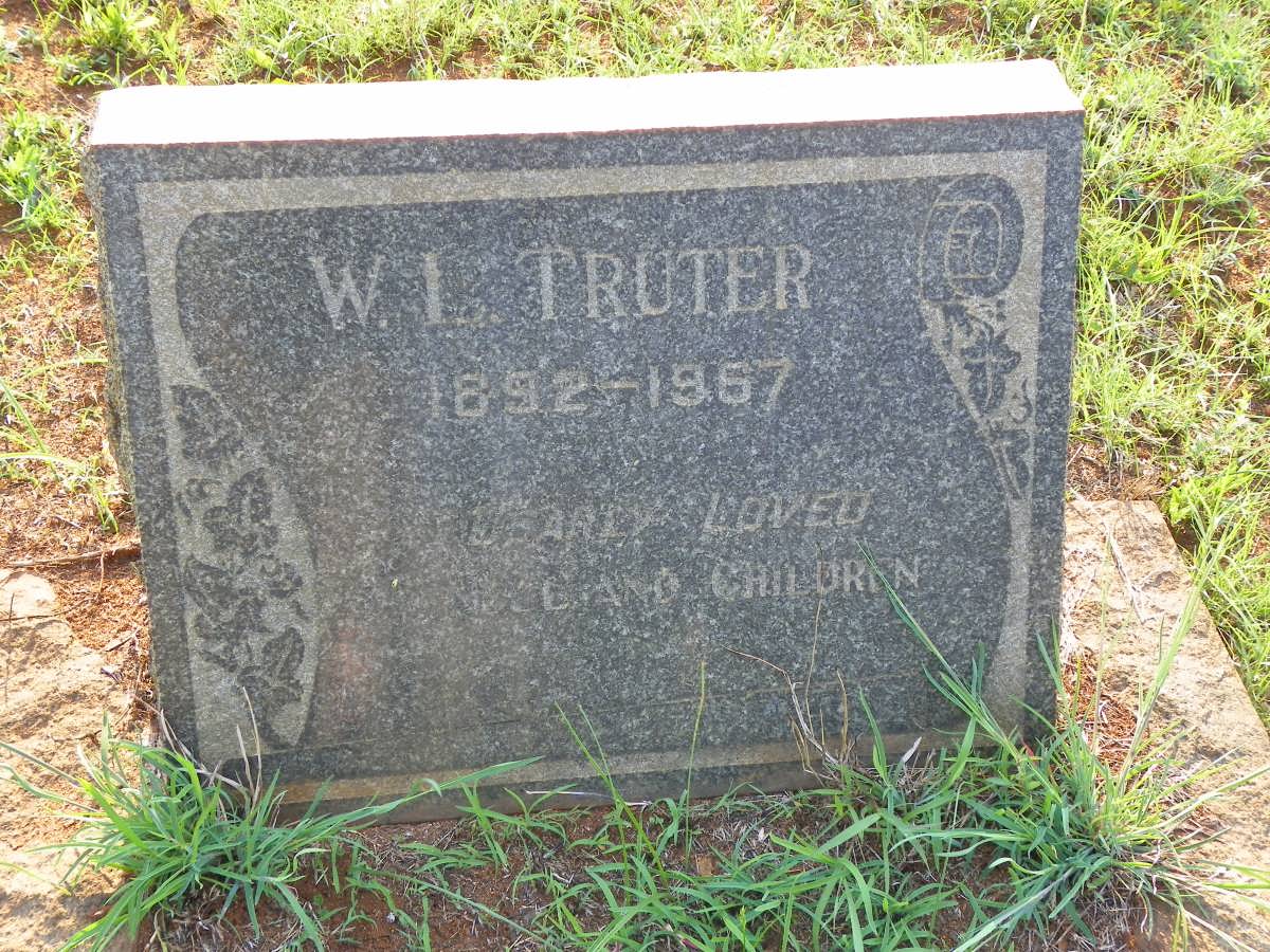 TRUTER W.L. 1892-1967