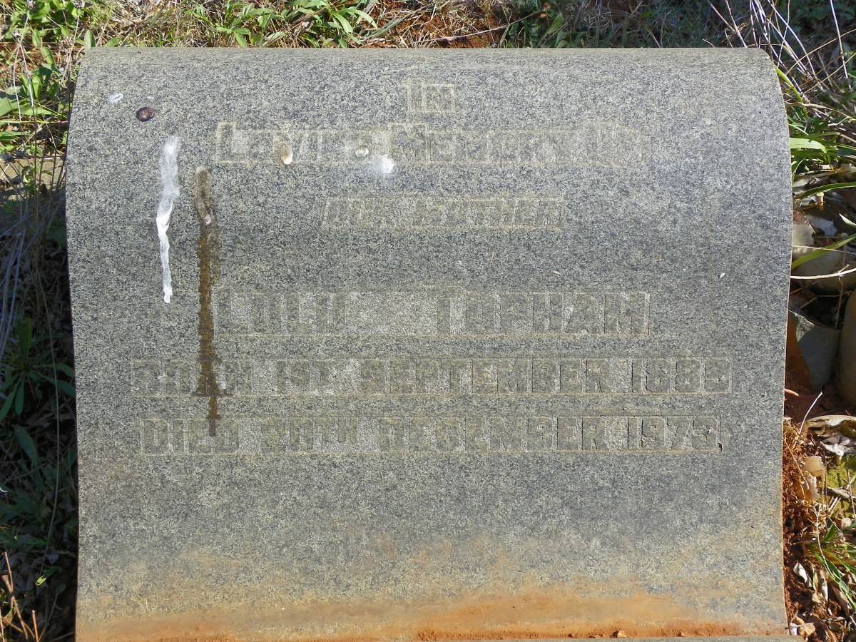 TOPHAM Lulu 1889-1973