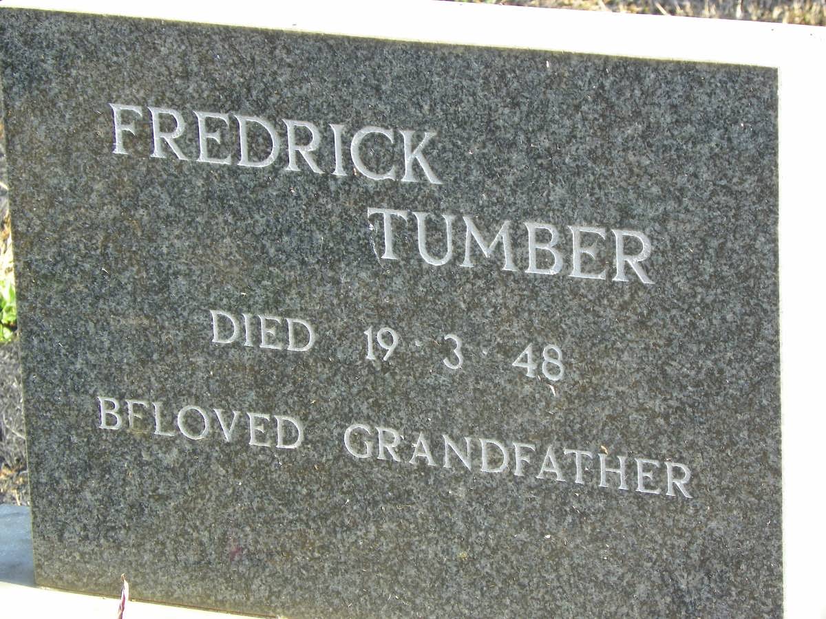 TUMBER Fredrick -1948