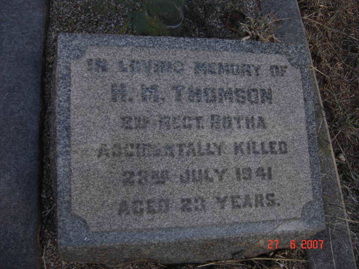 THOMSON H.M. -1941