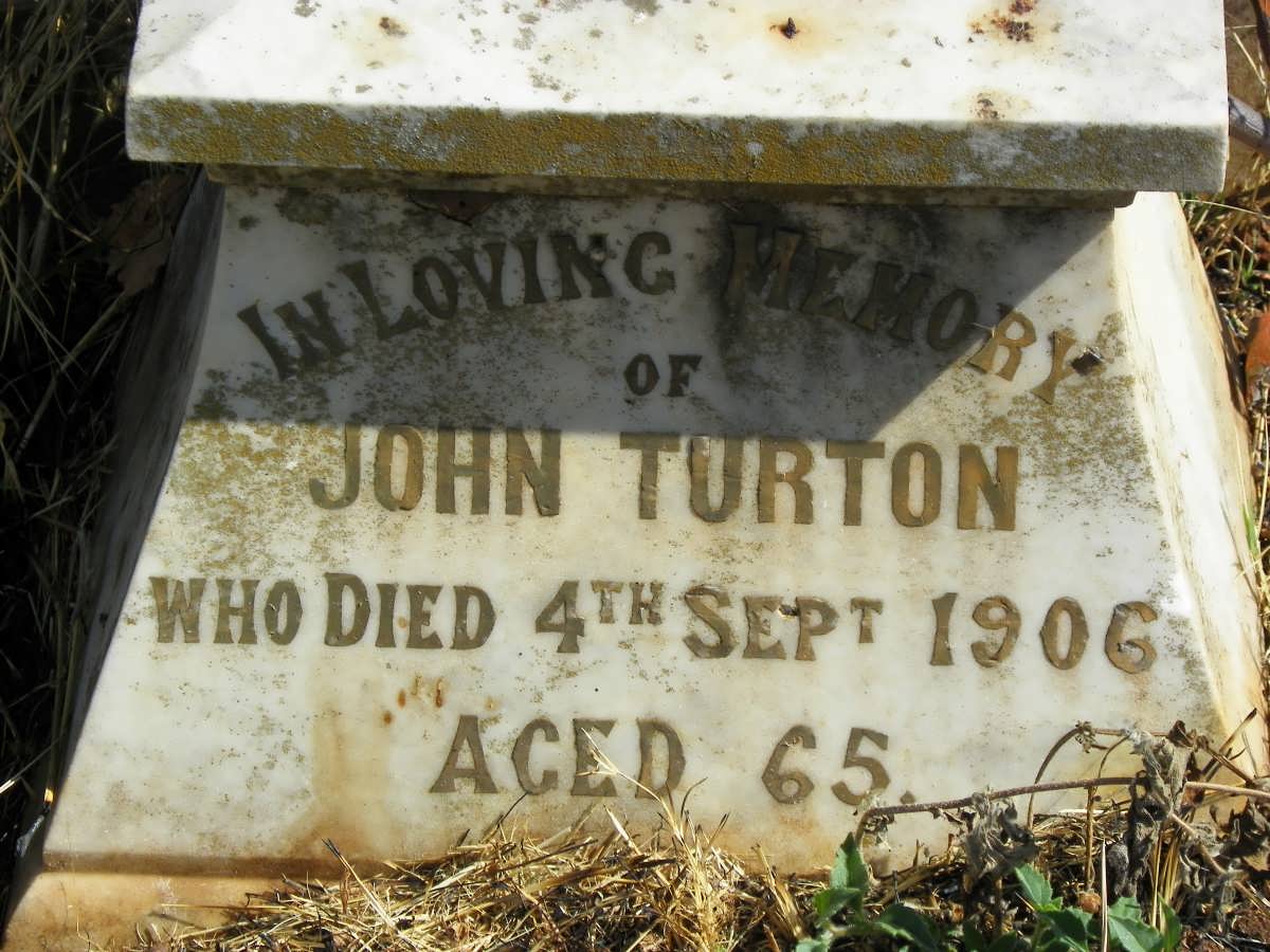 TURTON John -1906