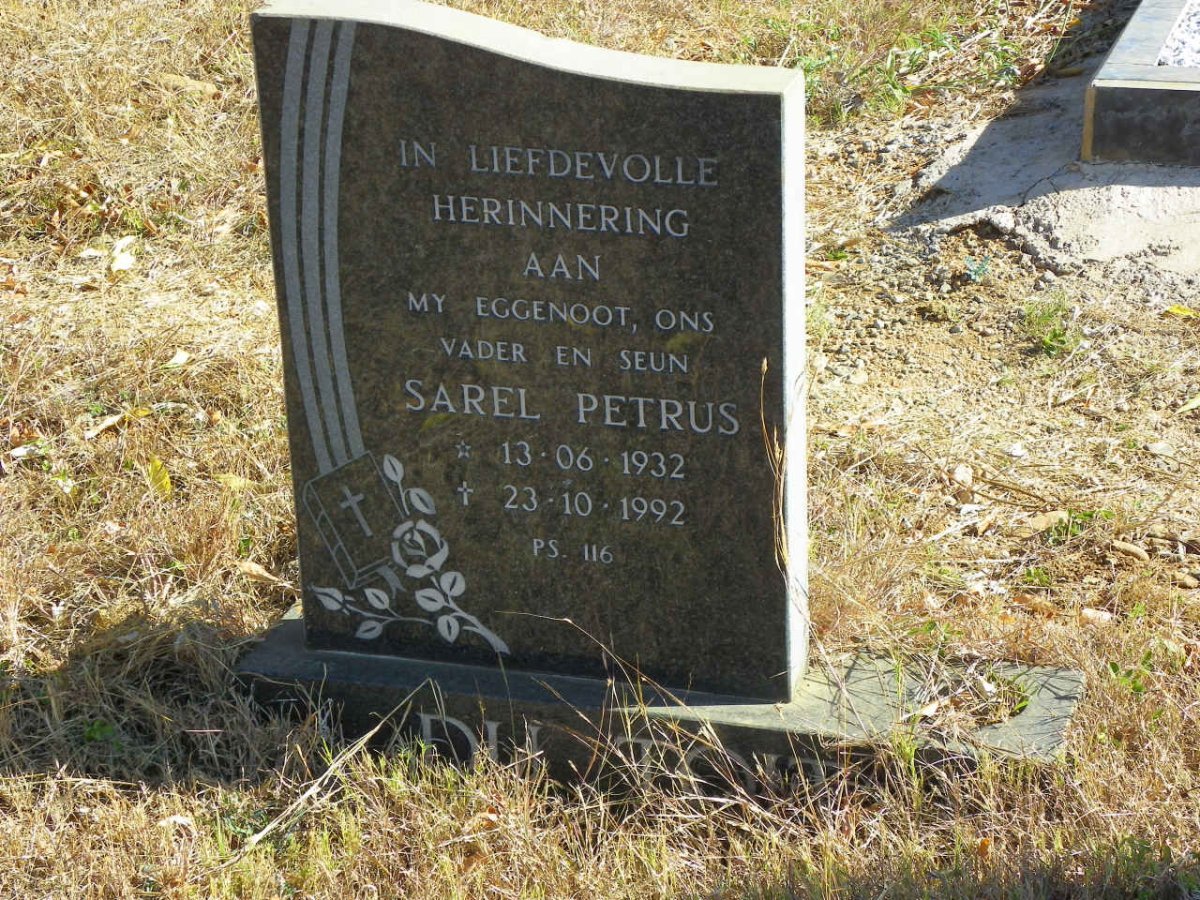 TOIT Sarel Petrus, du 1932-1992