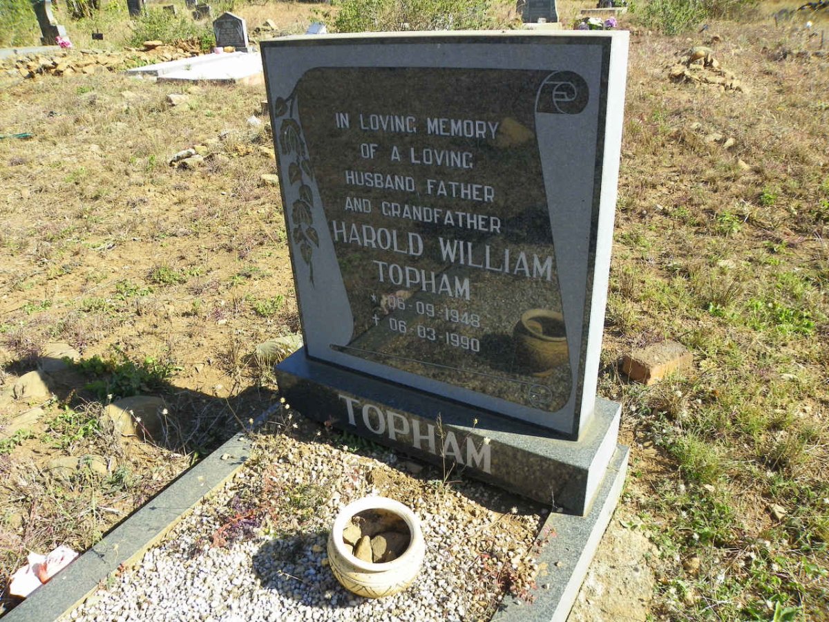 TOPHAM Harold William 1948-1990