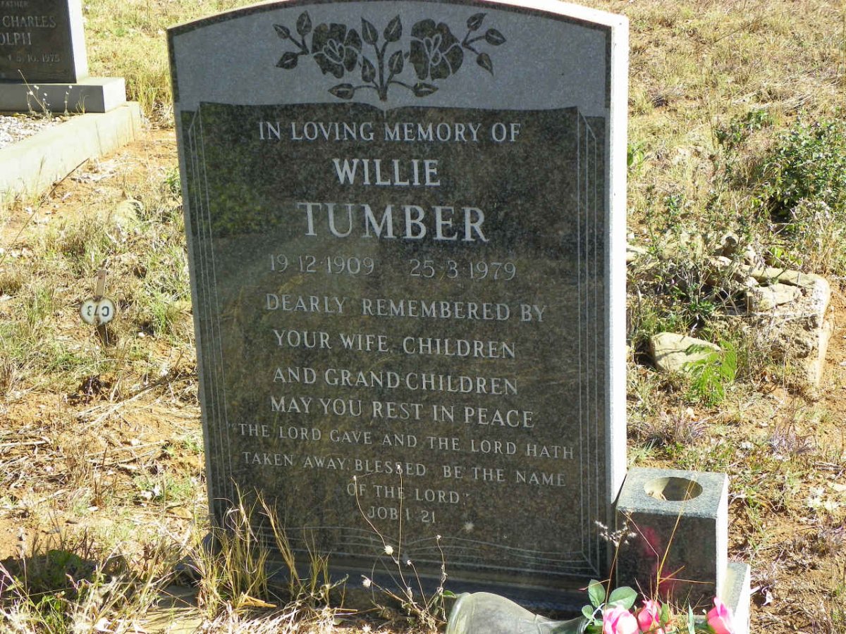 TUMBER Willie 1909-1979