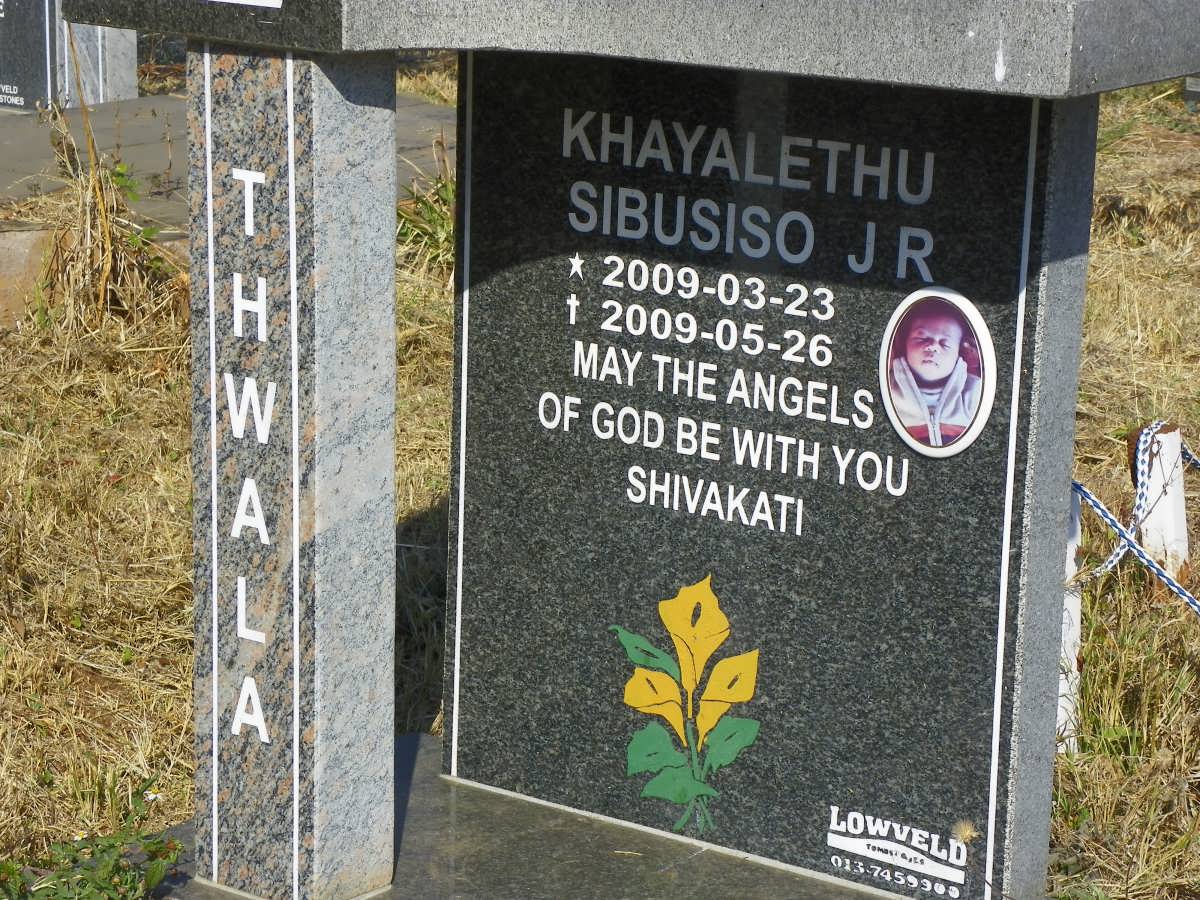 THWALA Khayalethu Sibusiso J.R. 2009-2009