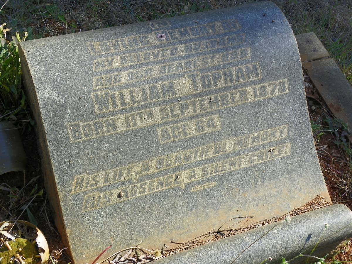 TOPHAM William 1878-