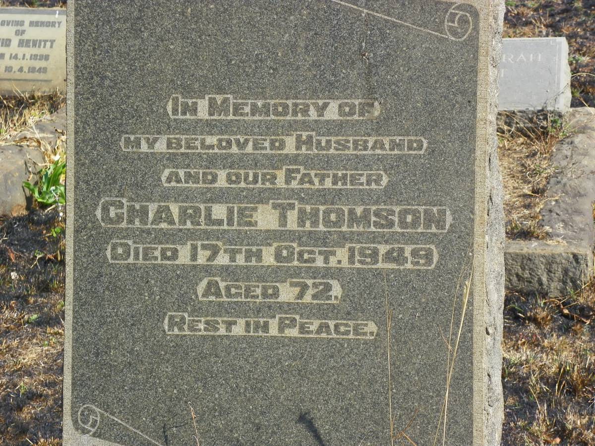 THOMSON Charlie -1949