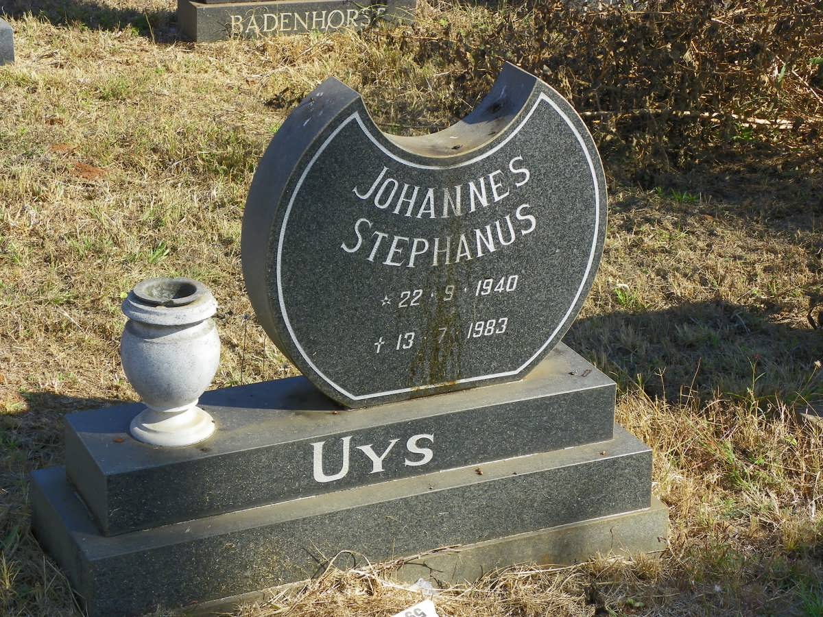 UYS Johannes Stephanus 1940-1983