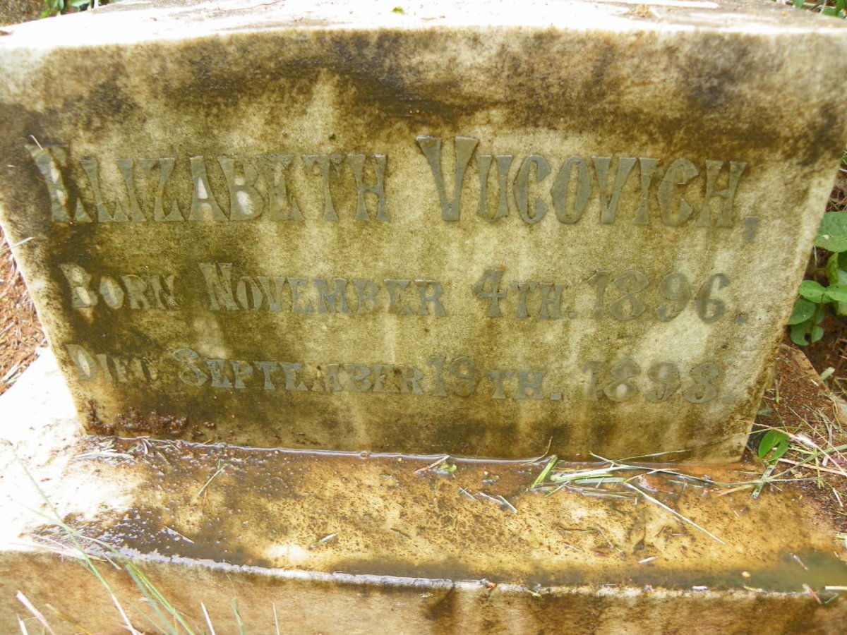 VUCOVICH Elizabeth 1896-1898