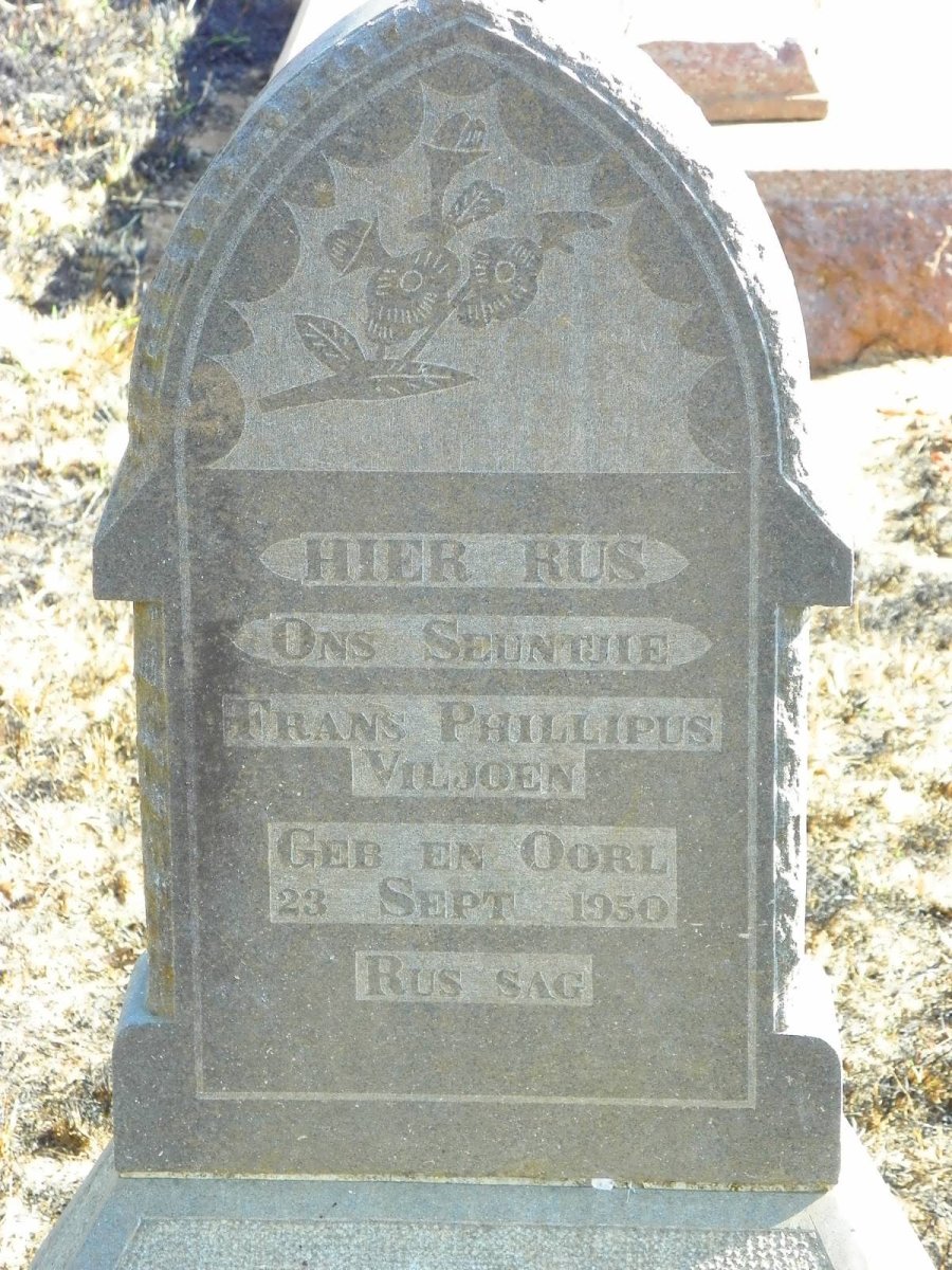 VILJOEN Frans Phillipus 1950-1950