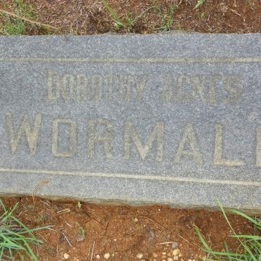 WORMALD Dorothy Agnes
