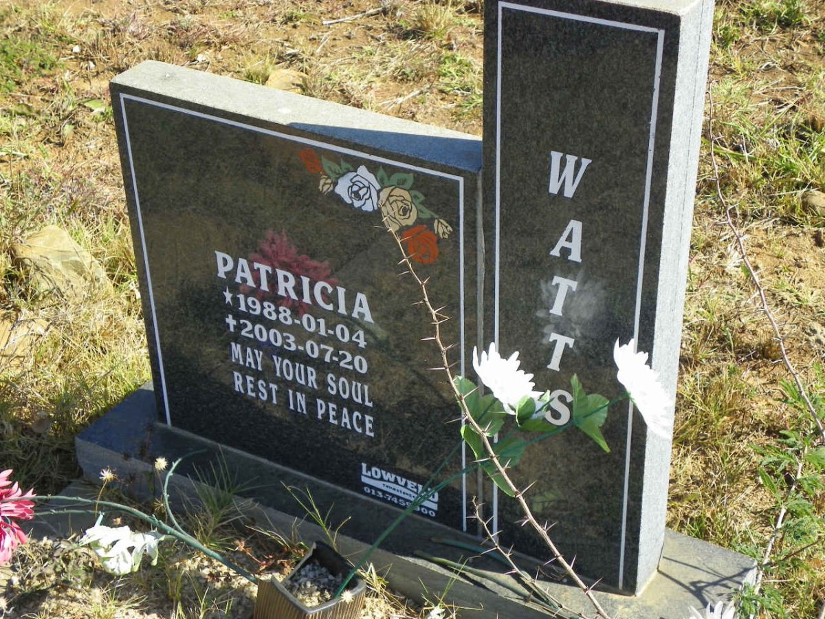 WATTS Patricia 1988-2003