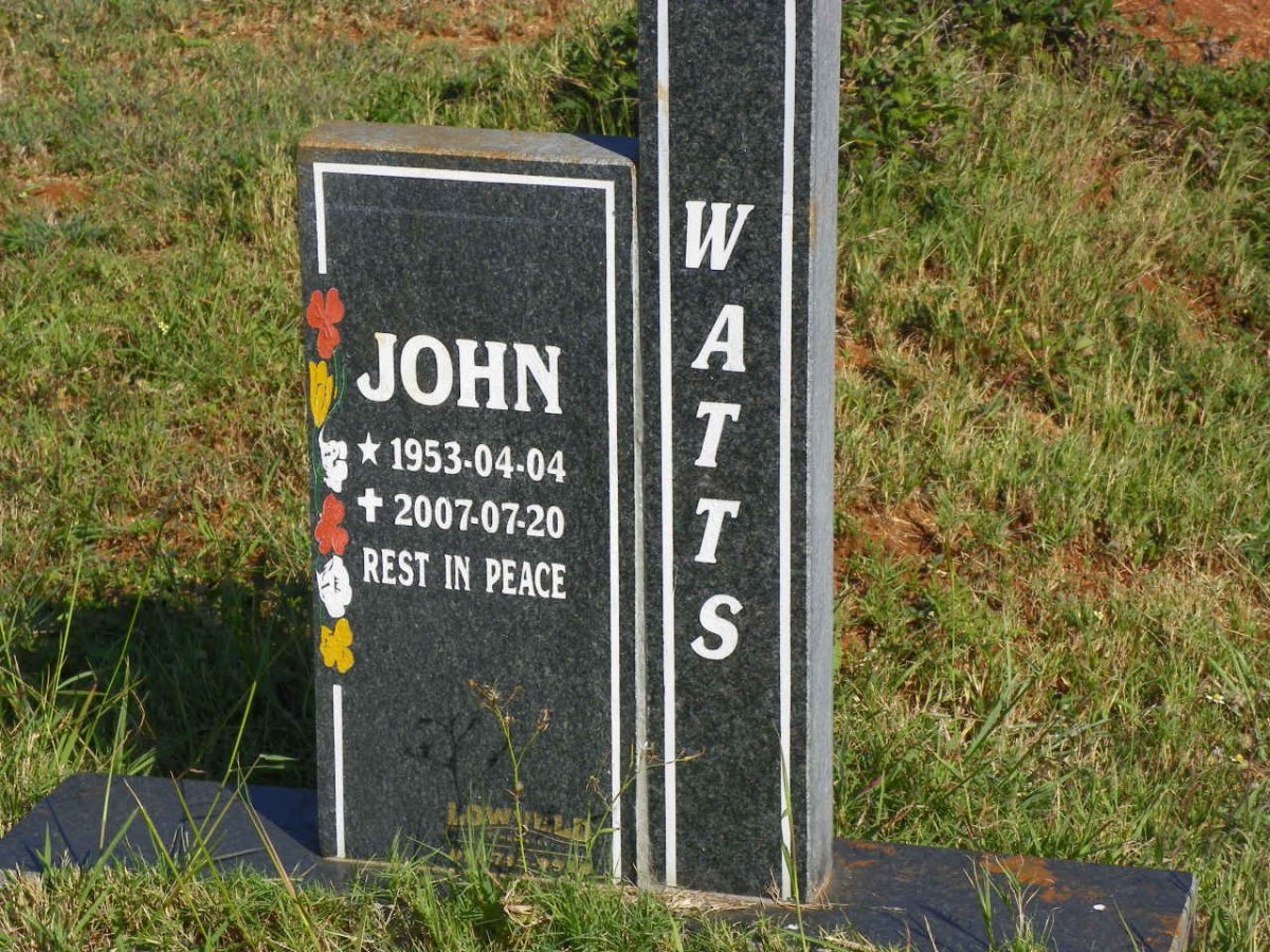 WATTS John 1953-2007