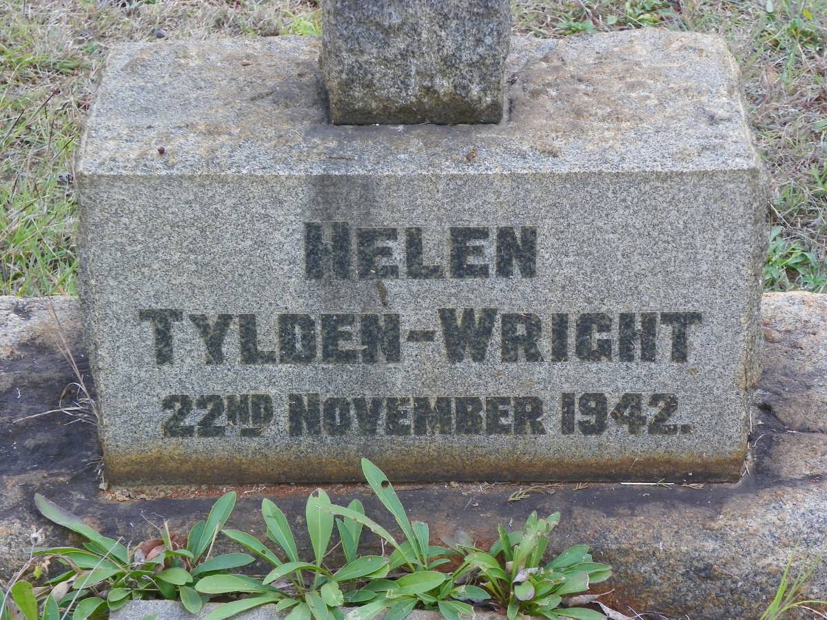 WRIGHT Helen, TYLDEN -1942