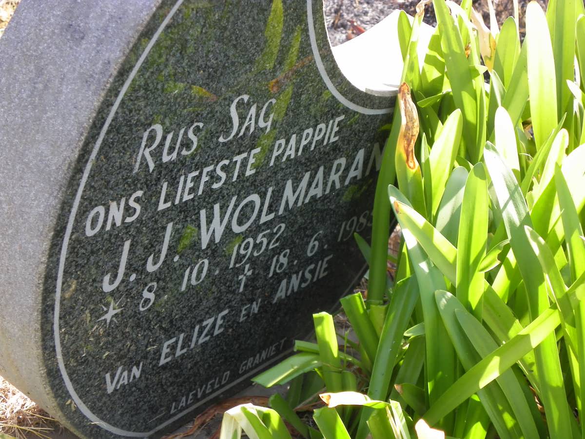 WOLMARANS J.J. 1952-1985