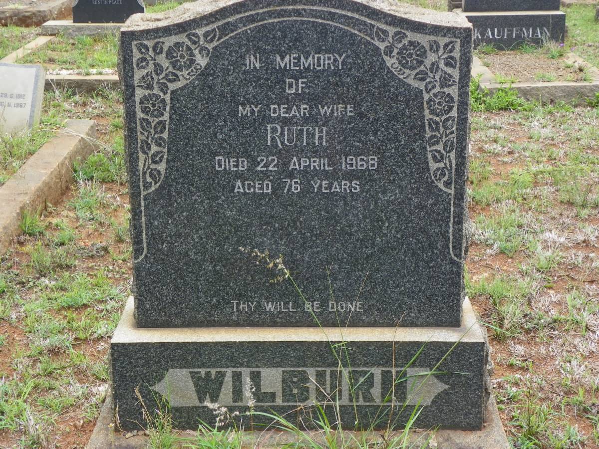 WILBURN Ruth -1968