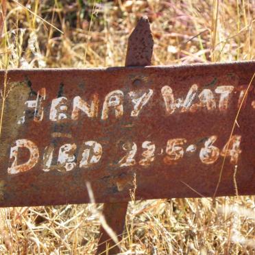 WATTS Henry -1964