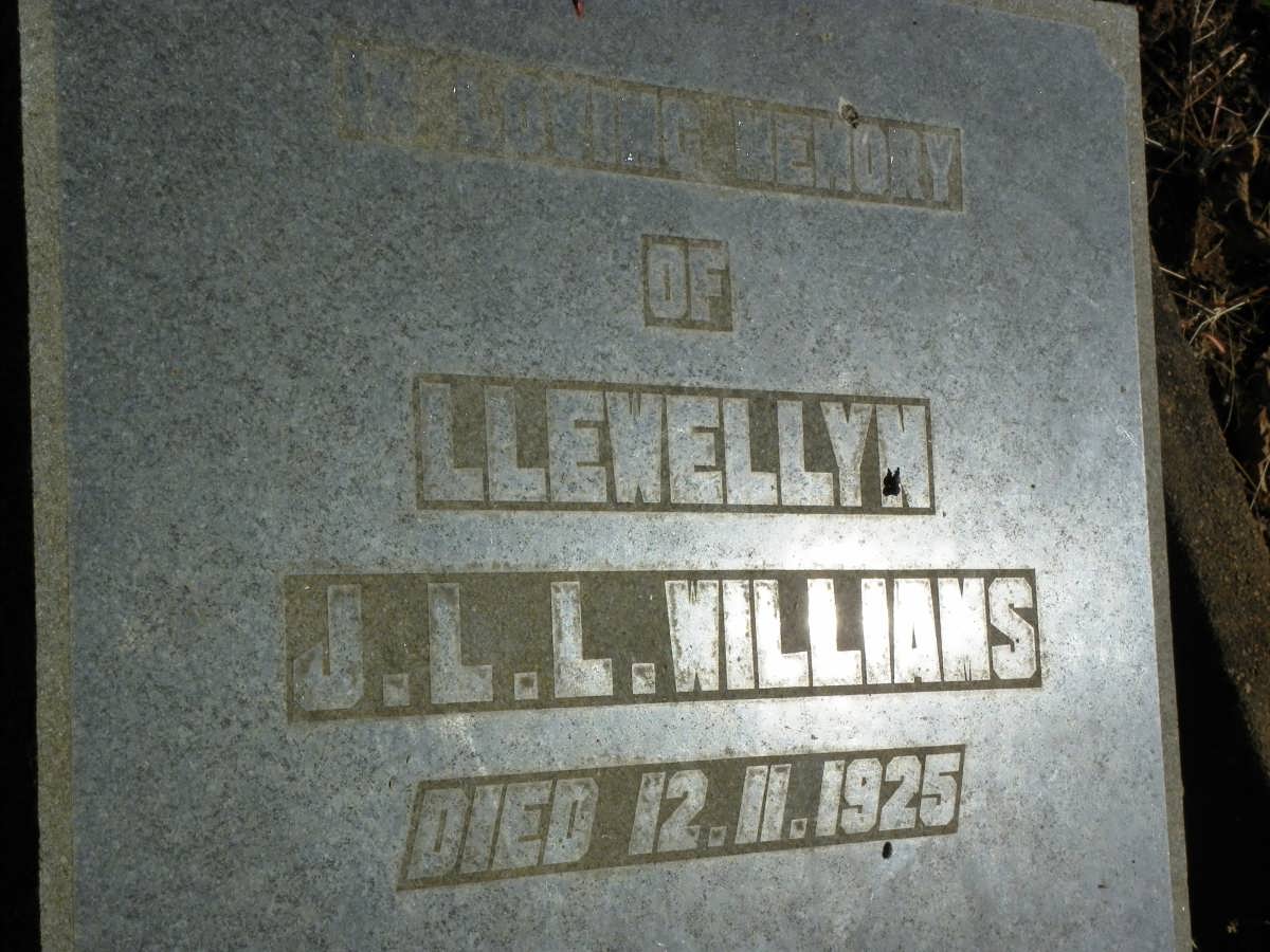 WILLIAMS J.L.L. -1925