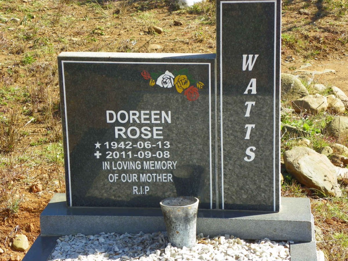 WATTS Doreen Rose 1942-2011