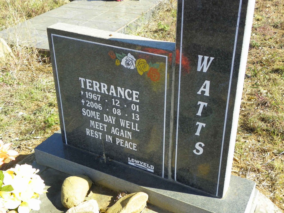 WATTS Terrance 1967-2006