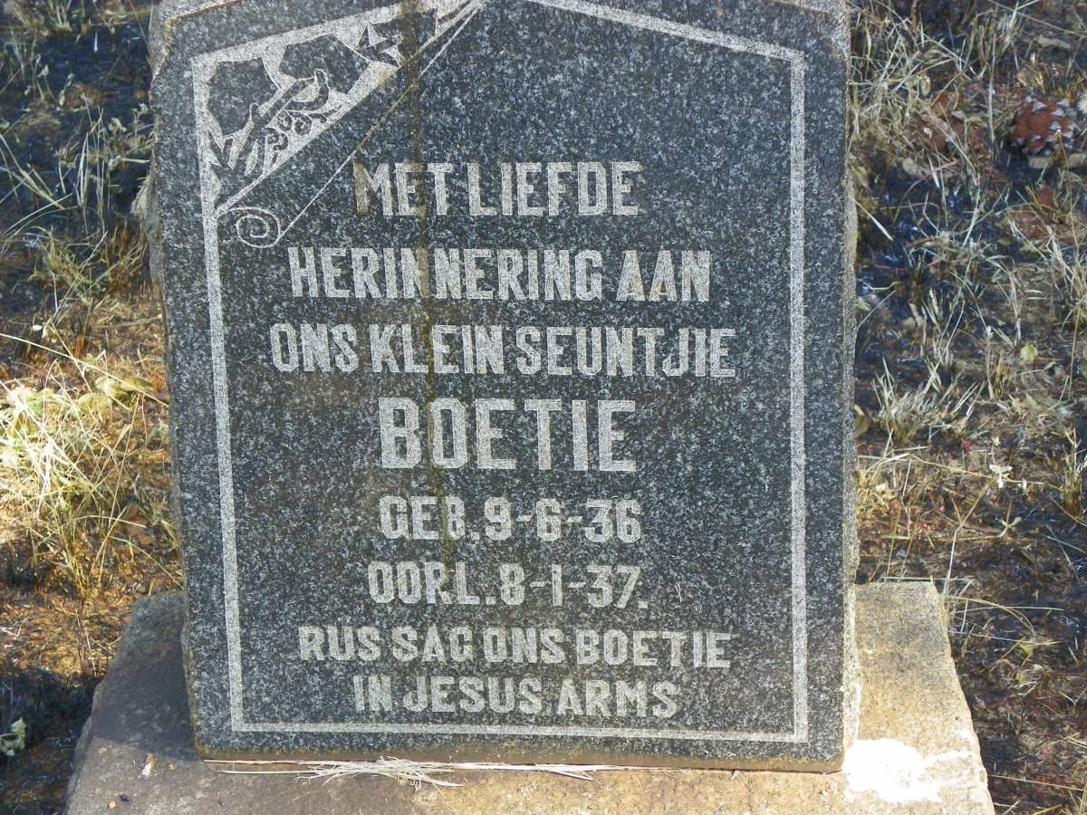 ? Boetie 1936-1937