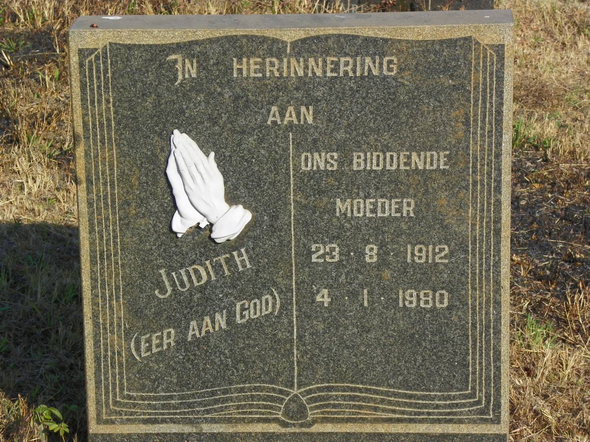 ? Judith 1912-1980