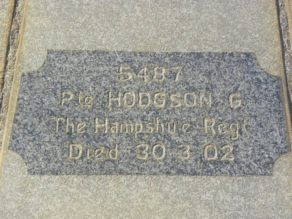 HODGSON G. -1902
