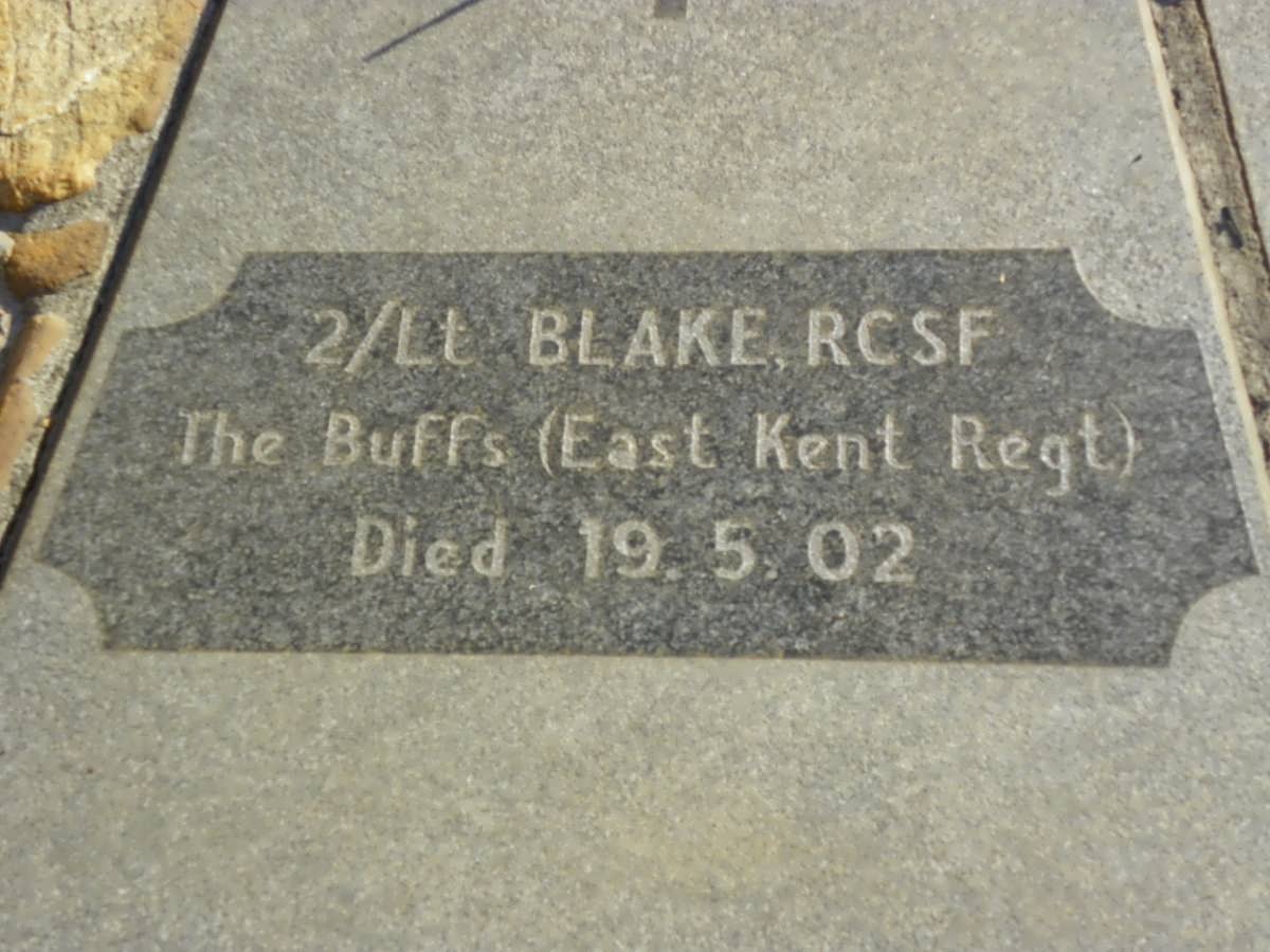 BLAKE R.C.S.F. -1902