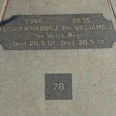 RICHARDS J. -1901 :: WILLIAMS J. -1901