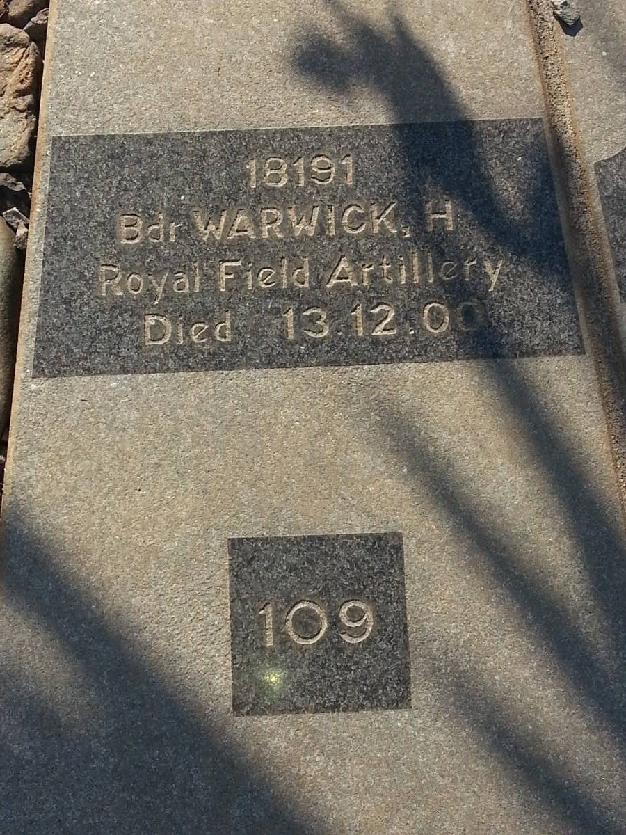 WARWICK H. -1900