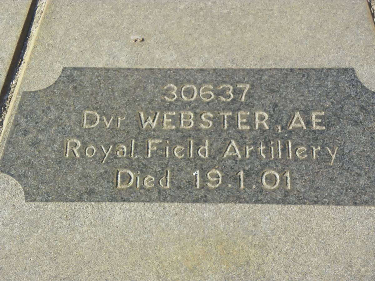 WEBSTER A.E. -1901