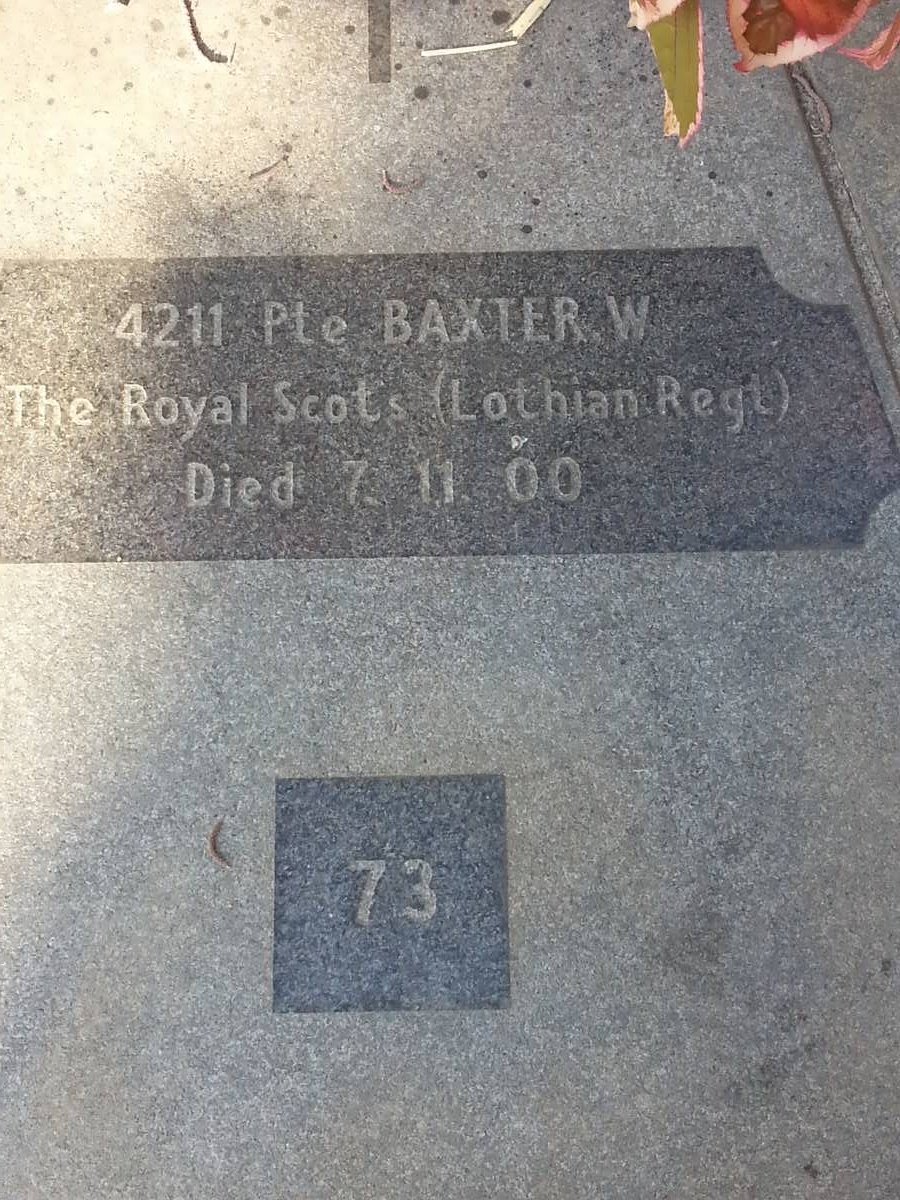 BAXTER W. -1900