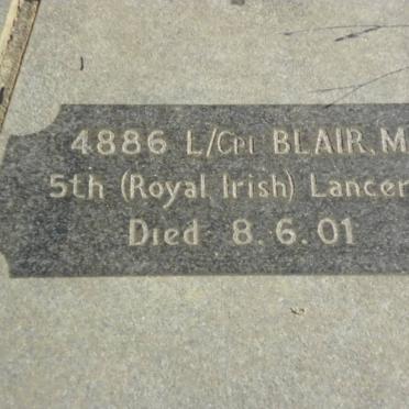 BLAIR M. -1901