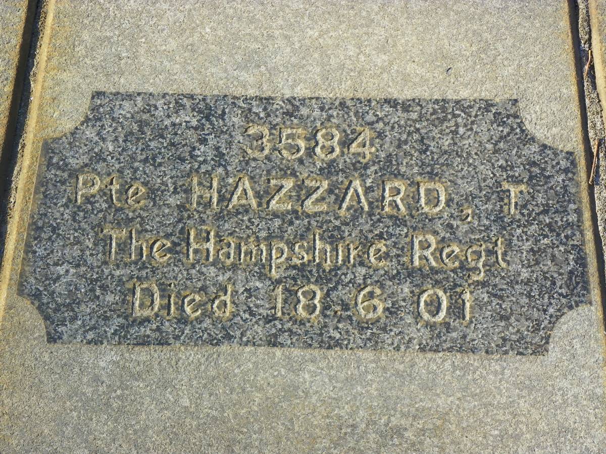 HAZZARD T. -1901