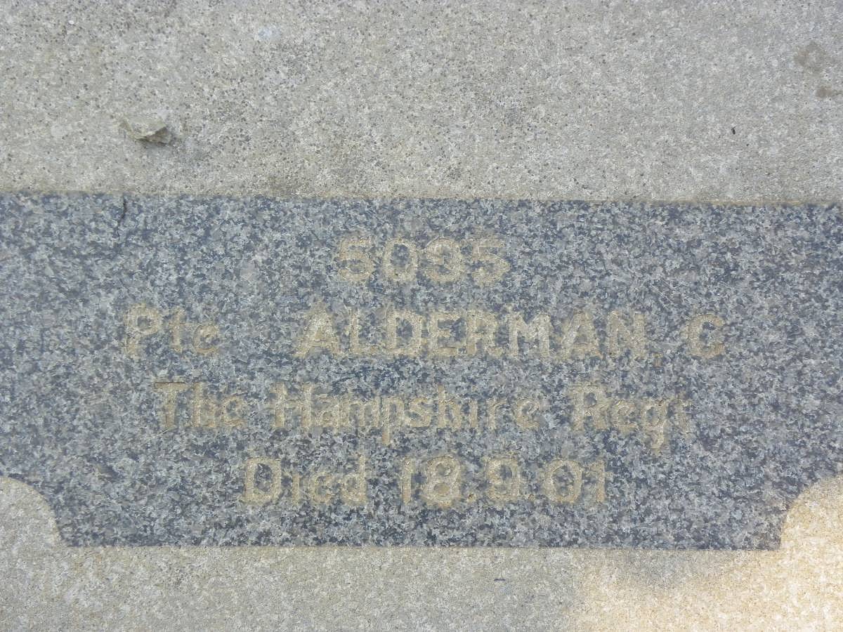 ALDERMAN C. -1901