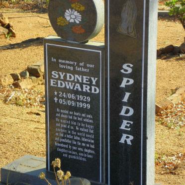 SPIDER Sydney Edward 1929-1999