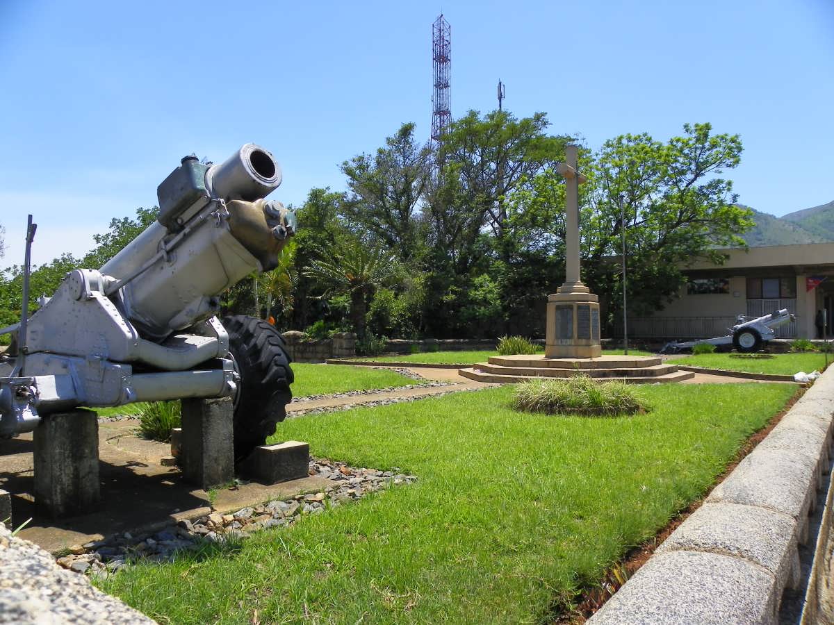 1. Memorial to the men of Barberton district who fell during the First and Second World Wars