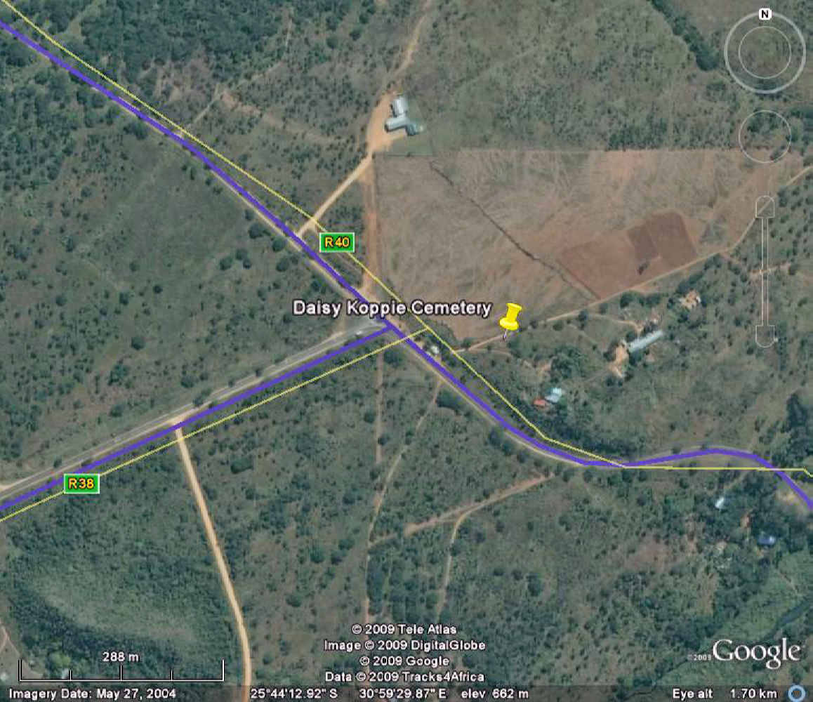 1. Daisy Koppie Map