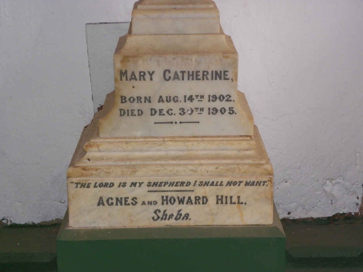 HILL Mary Catherine 1902-1905