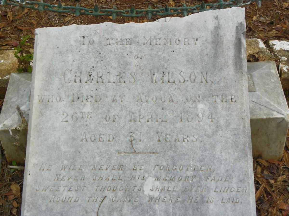 WILSON Charles -1894