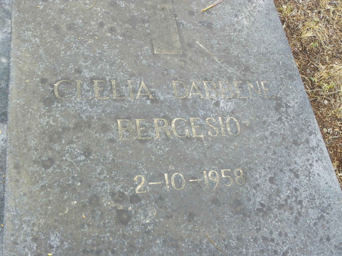 BERGESIO Clelia Dabbene -1958