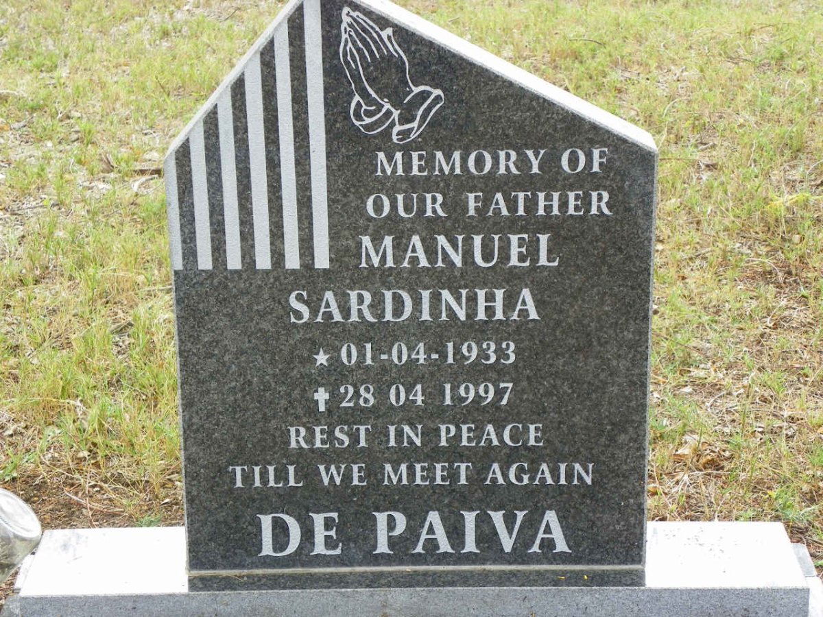 PAIVA Manuel Sardinha, de 1933-1997