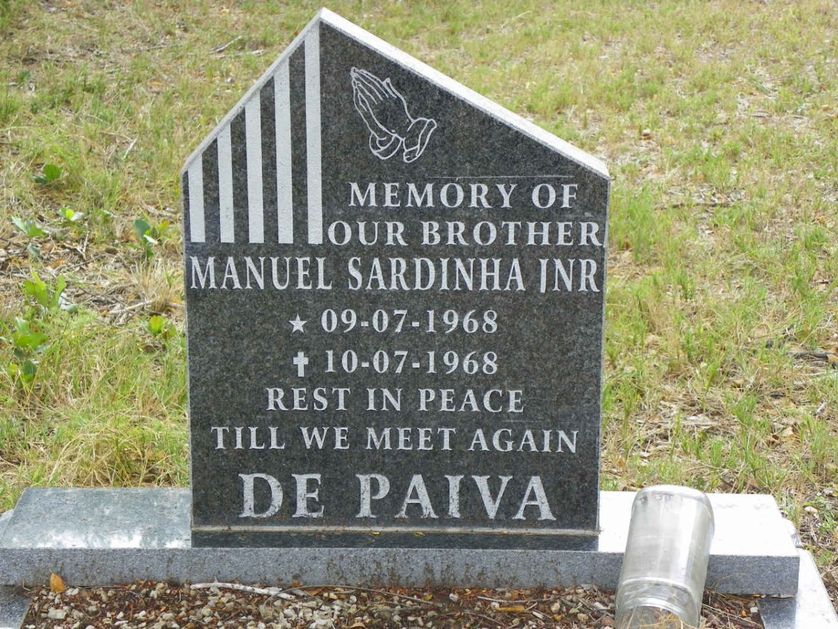 PAIVA Manuel Sardinha, de 1968-1968