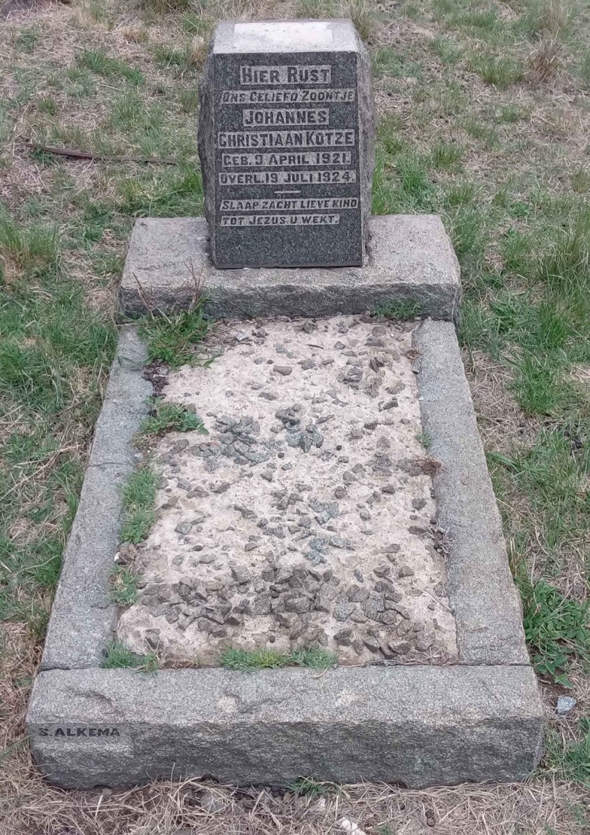 KOTZE Johannes Christiaan 1921-1924