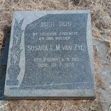 ZYL Susara C.M., van nee FOURIE 1912-1970