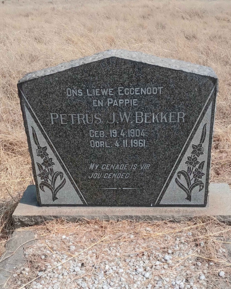 BEKKER Petrus J.W. 1904-1961