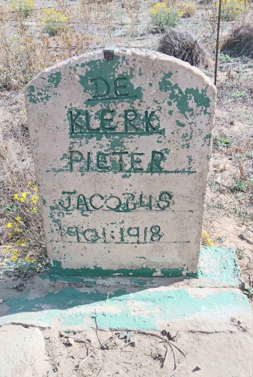 KLERK Pieter Jacobus, de 1901-1918