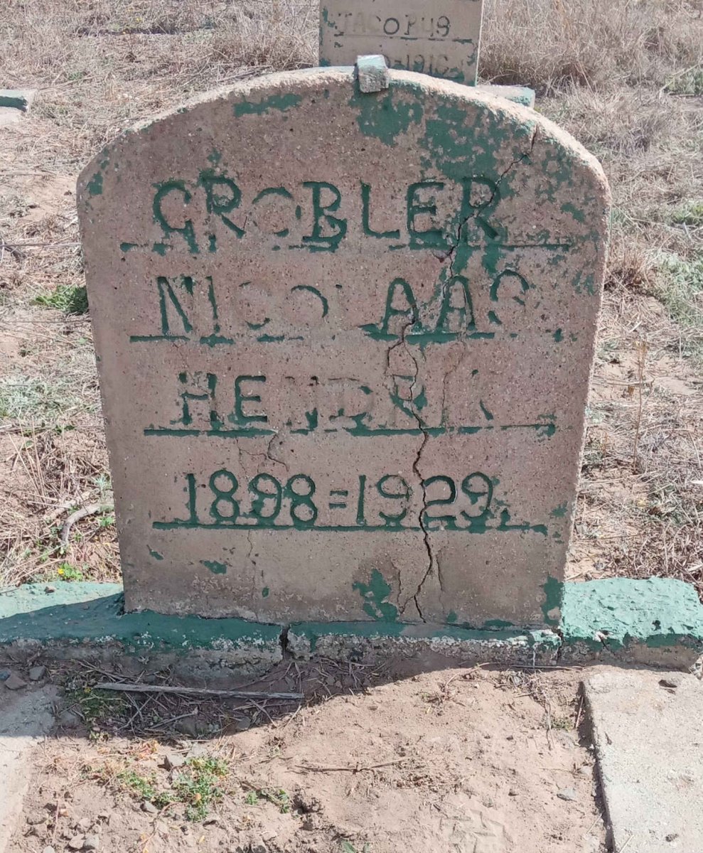 GROBLER Nicolaas Hendrik 1898-1929
